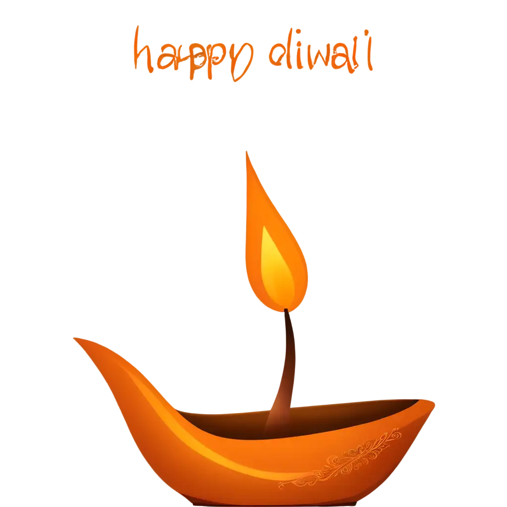 Celebrate-Diwali-with-a-Joyful-Diya-PNG-Image-for-Vibrant-Festive-Designs