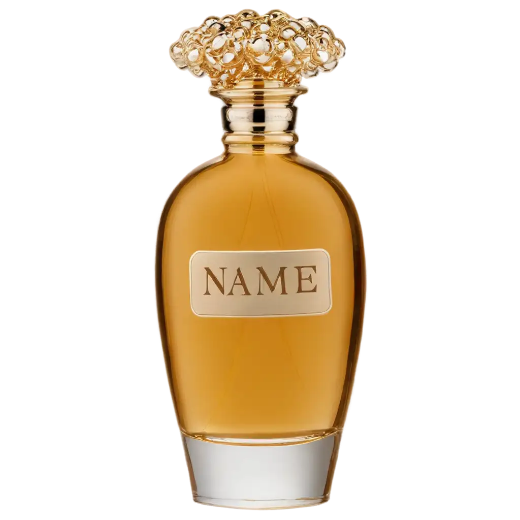 Perfume-Bottle-PNG-with-Name-Puff-at-Center-HighQuality-Transparent-Image-for-Design-and-Marketing