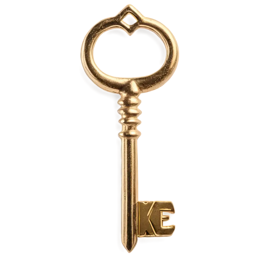 Vintage-Gold-Key-Fragmented-PNG-A-Heritage-Glowing-Treasure