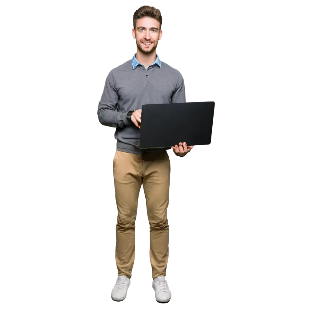 PNG-Image-of-a-Computer-Teacher-Smiling-with-a-Computer