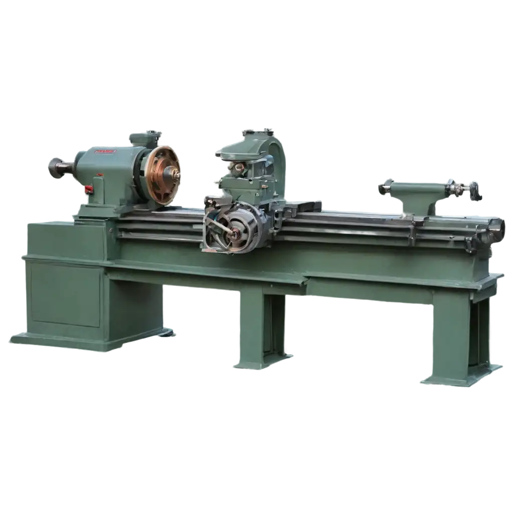 Light-Duty-Lathe-Machine-Job-Work-PNG-Elevate-Your-Manufacturing-Visuals