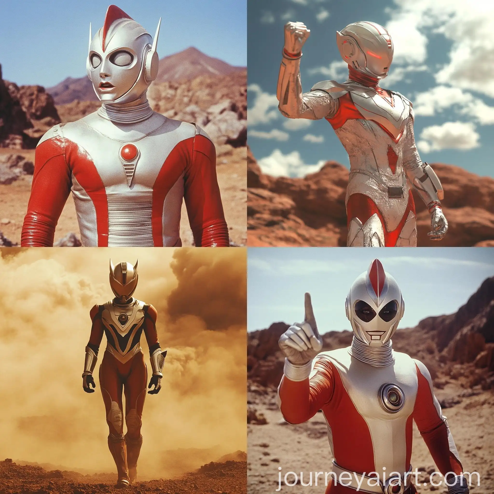 Ultraman-Exploration-on-Mars
