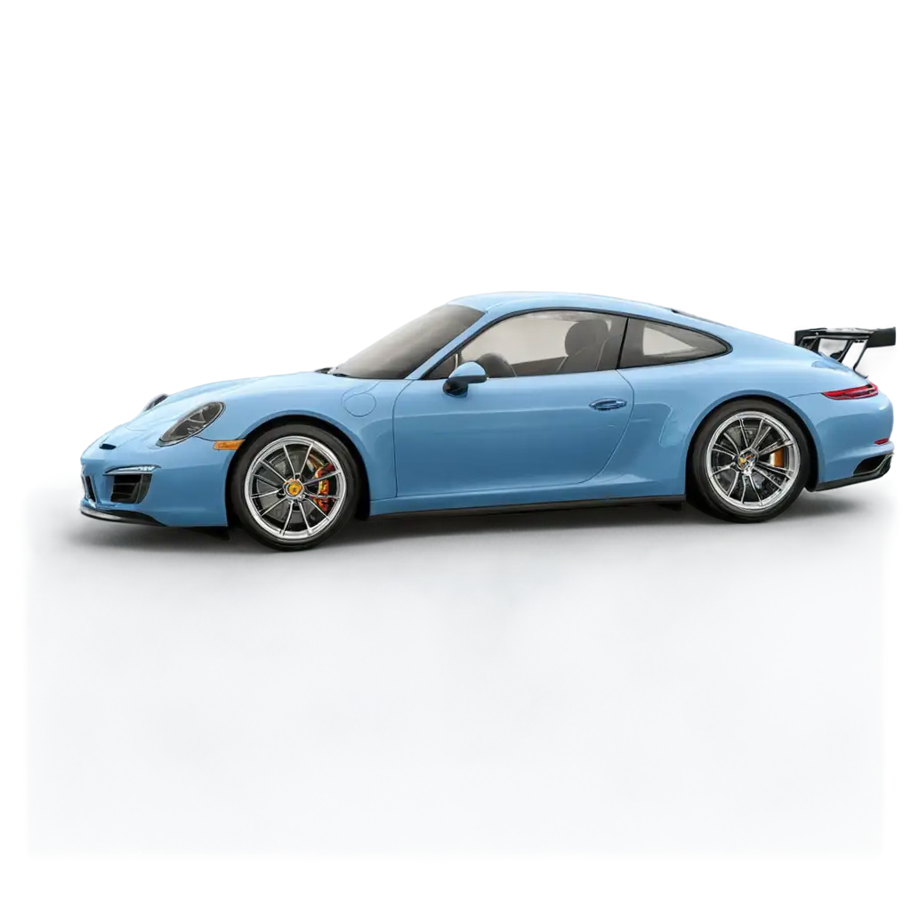 porsche 911 race car desert blue