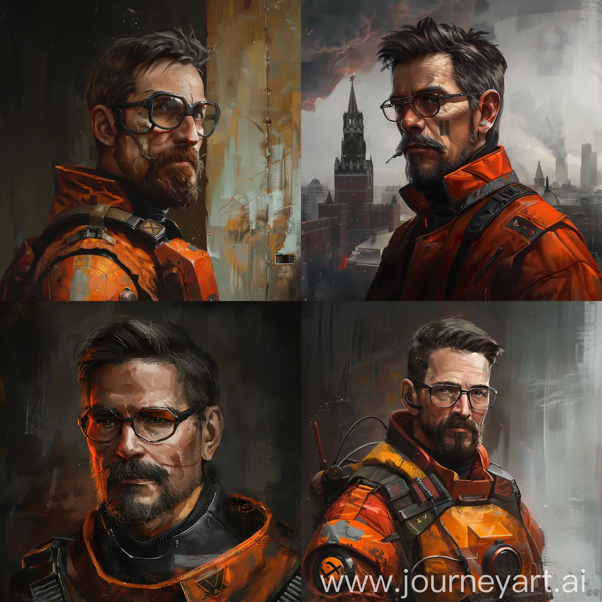 Soviet-Gordon-Freeman-in-Dramatic-Portrait