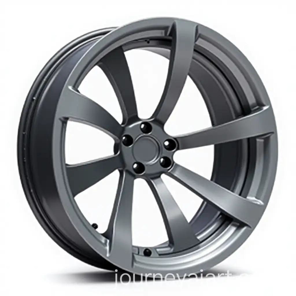 Futuristic-Car-Wheel-Design-with-Sleek-Spokes-and-White-Background