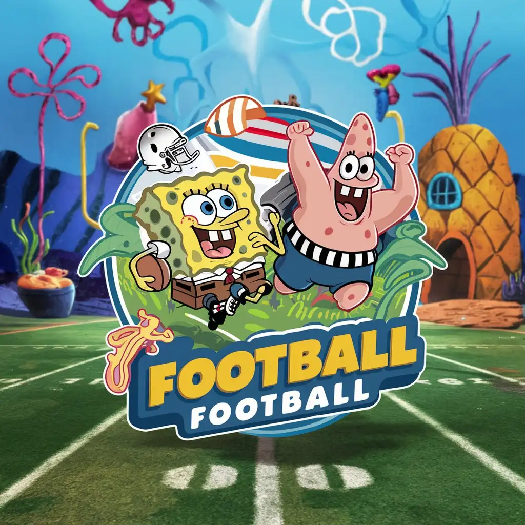 Fantasy Football Bikini Bottom Logo