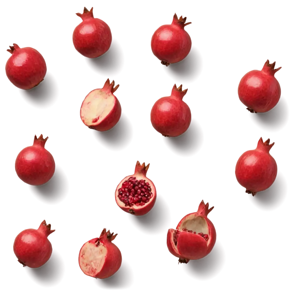 HighQuality-PNG-Image-of-a-Pomegranate-with-Shadow-Artistic-Visual-for-Culinary-Blogs-and-Recipes