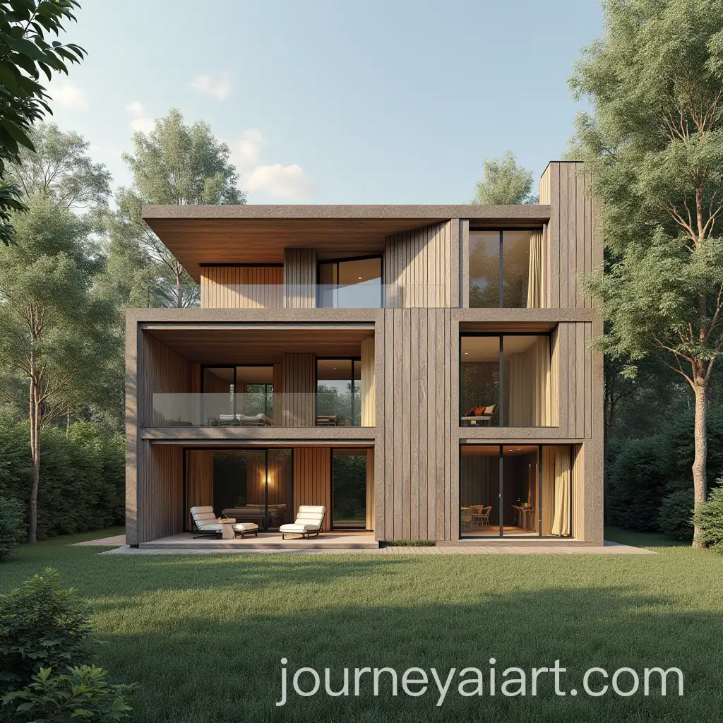 FiveRoom-House-in-Unique-Architectural-Style