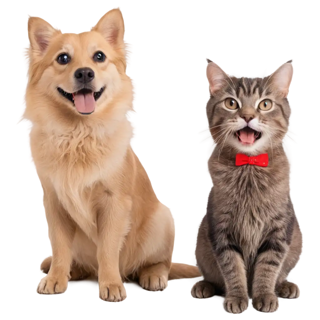 Smiling-Dog-and-Cat-PNG-Image-Cheerful-Pets-in-HighQuality-Format