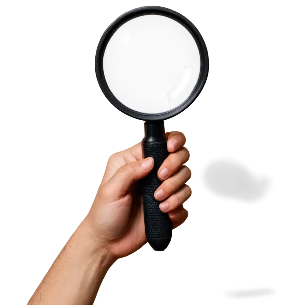 HighQuality-Hand-Holding-Magnifying-Glass-PNG-Image-for-Enhanced-Visual-Clarity