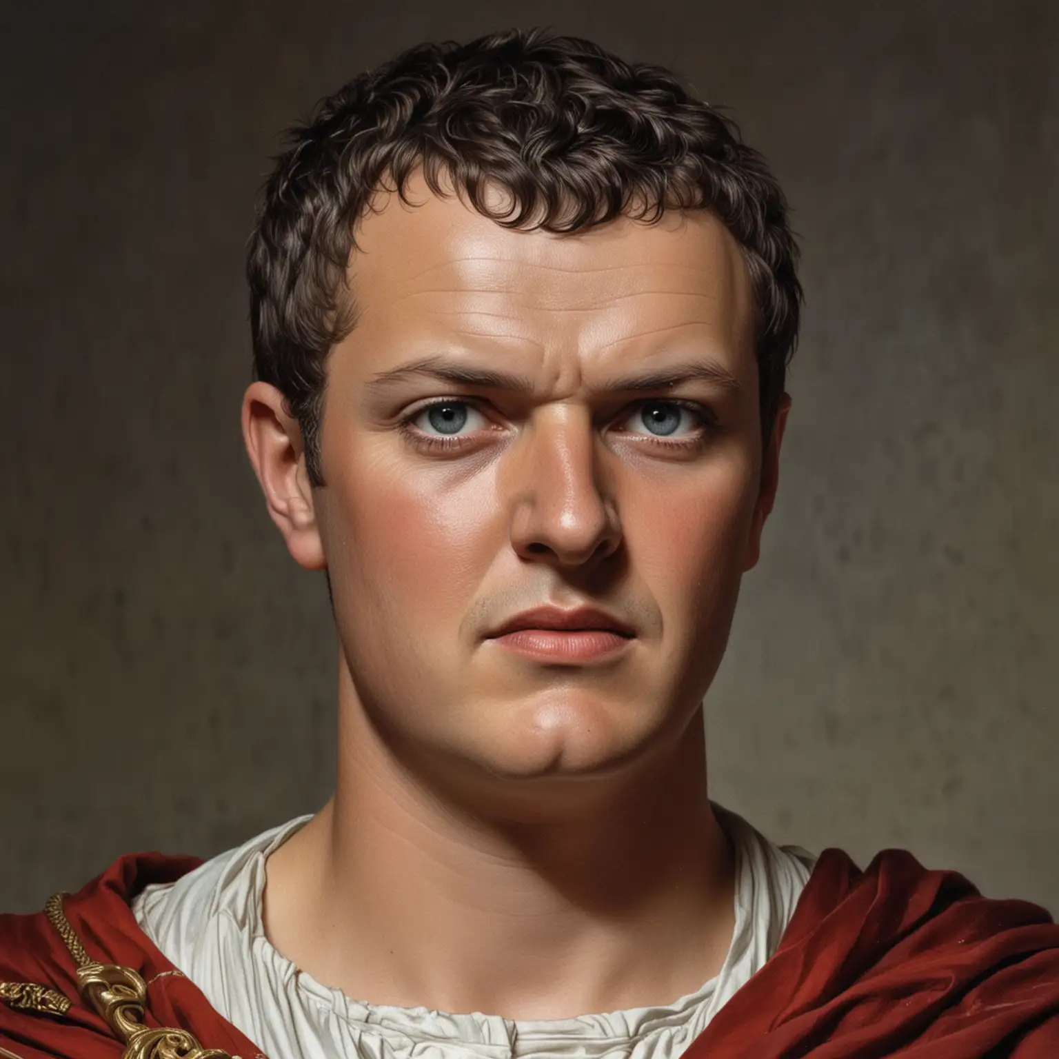 Portrait of Caligula Roman Emperor in Ancient Times