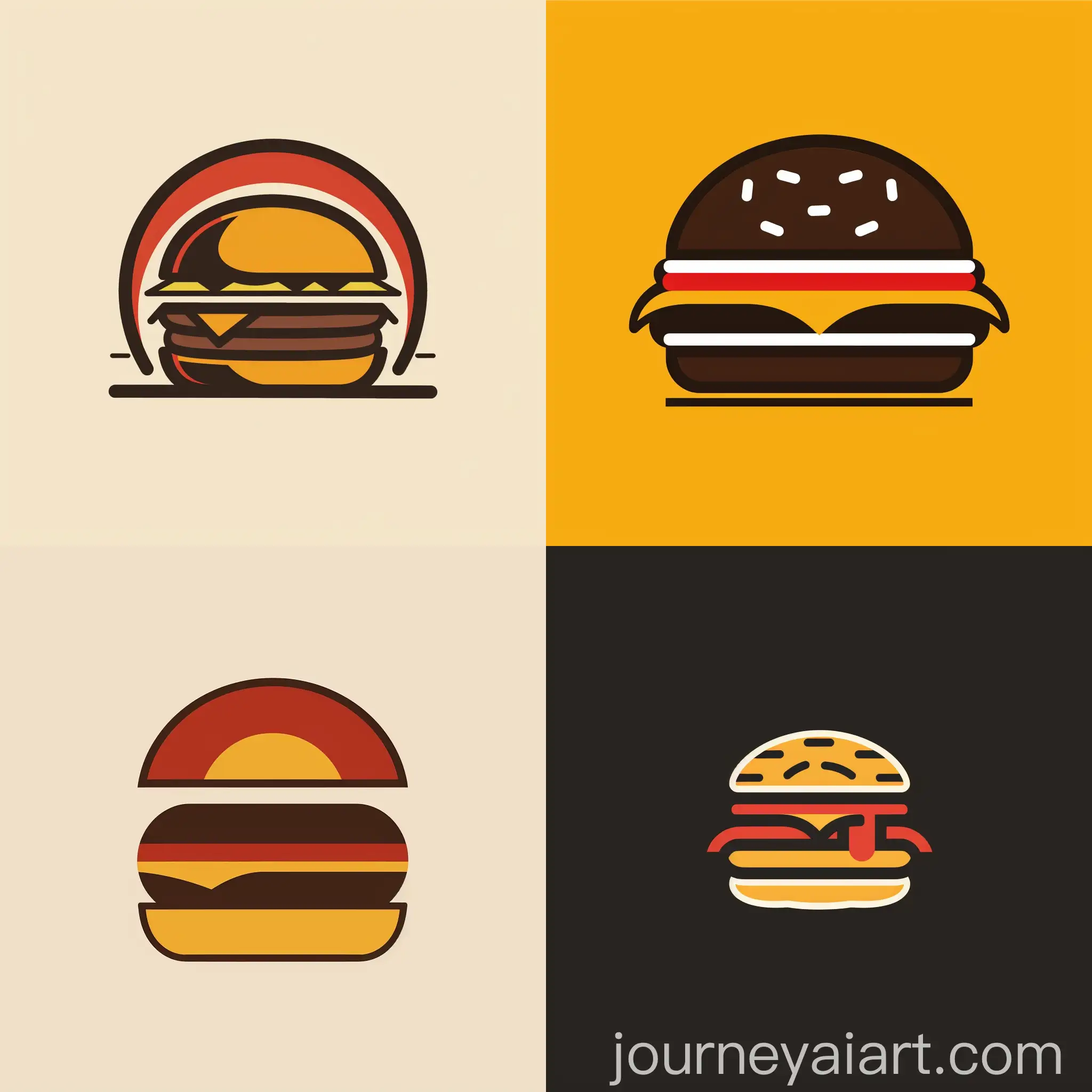 Modern-Burger-Station-Logo-Design-with-Classic-Elements