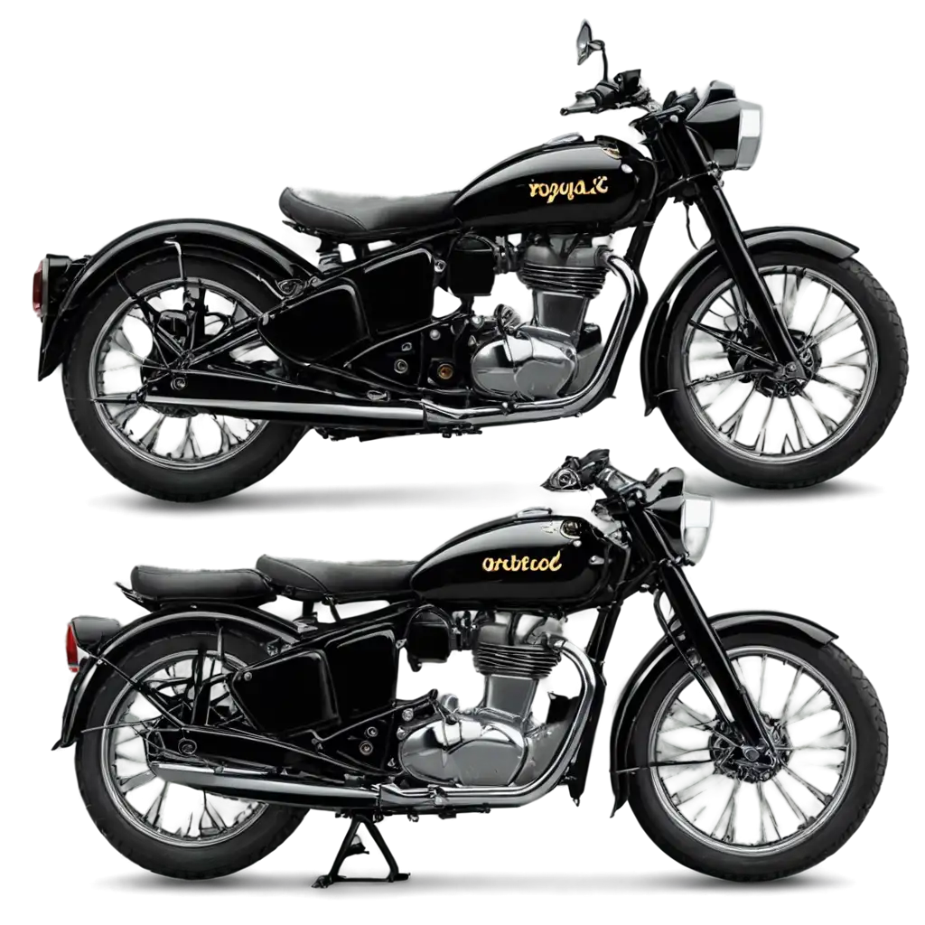 Royal-Enfield-Standard-350-Black-Model-PNG-No-Mirrors-for-Clear-Crisp-Imagery