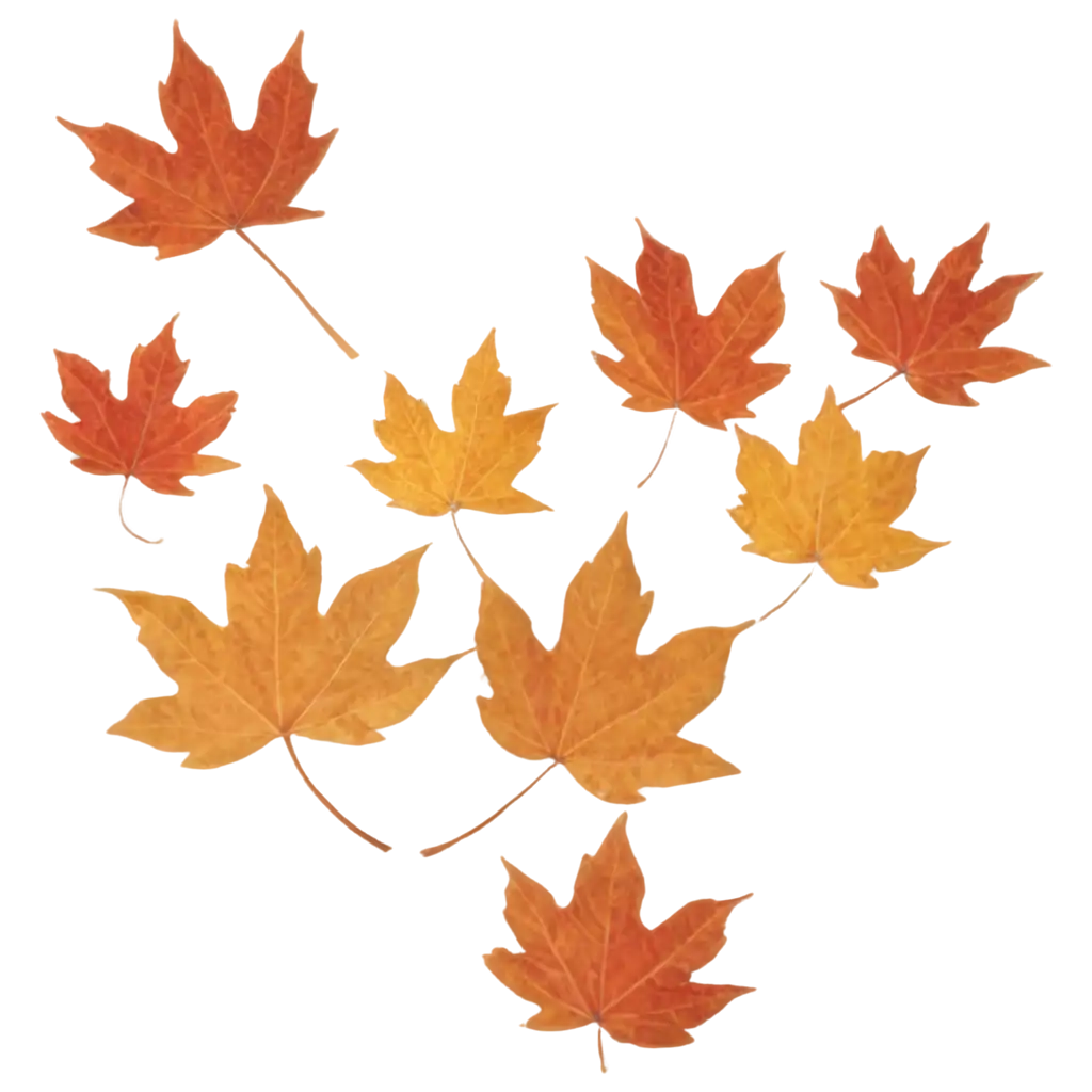 Fall-Season-Maple-Leaves-PNG-Capturing-Natures-Palette-in-High-Definition