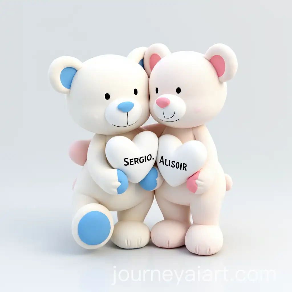 Teddy-Bears-Hugging-with-Personalized-Plush-Hearts