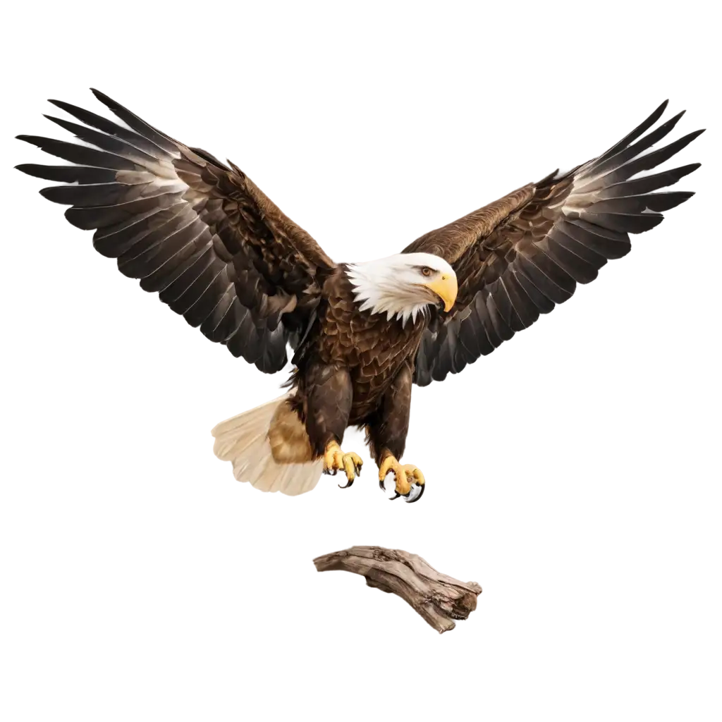 Eagle-PNG-Majestic-Bird-Illustration-for-Digital-Art-and-Design