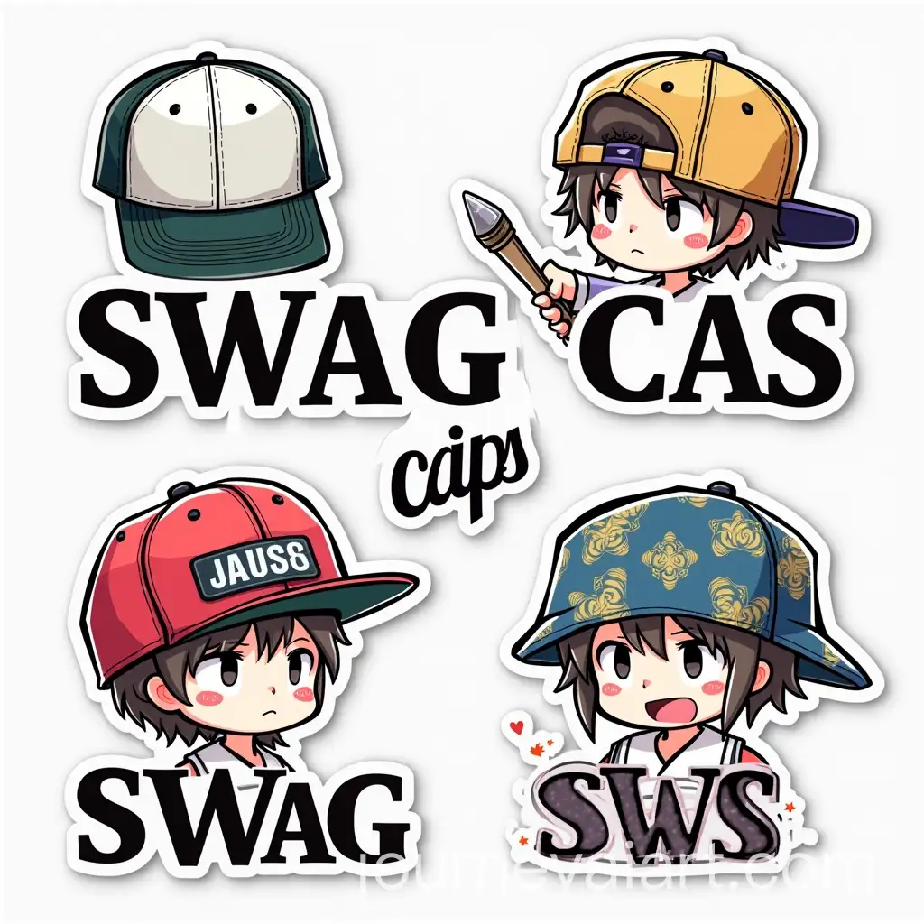 Custom-Swag-Cap-Stickers-for-Personal-Branding-and-Decoration