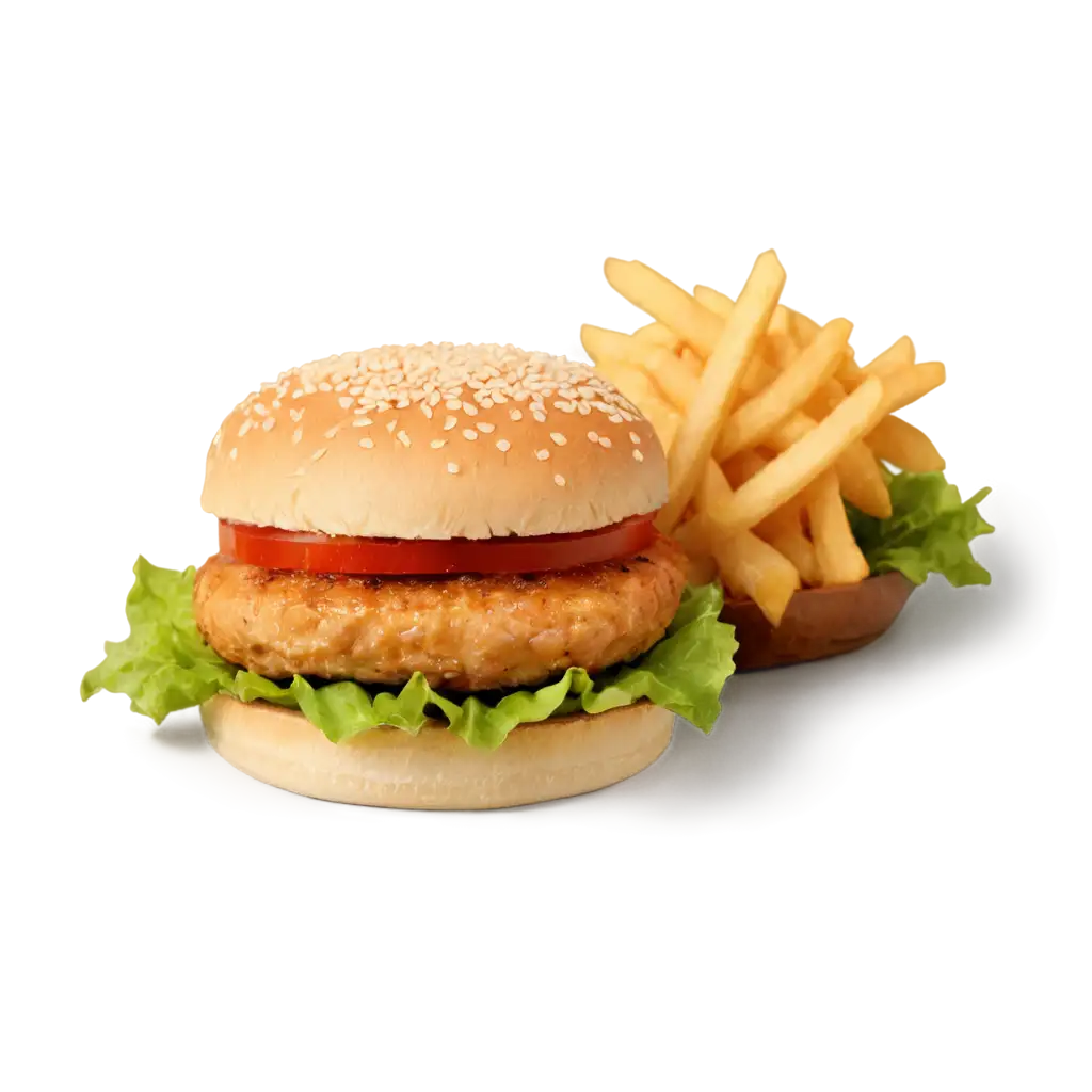 HighQuality-Chicken-Burger-PNG-for-Digital-and-Print-Design