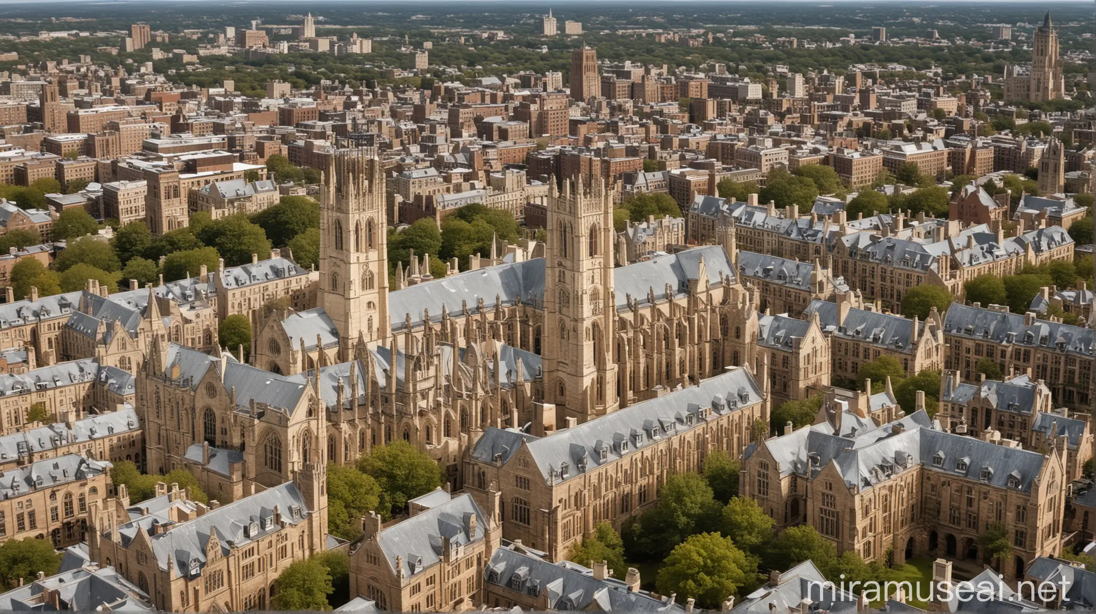 Historic Architecture at Yale University Campus