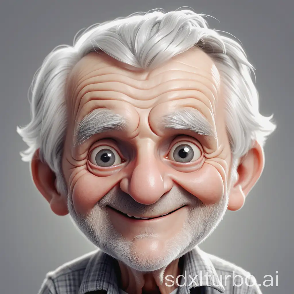 FriendlyFaced-Little-Old-Man-with-White-and-Gray-Hair