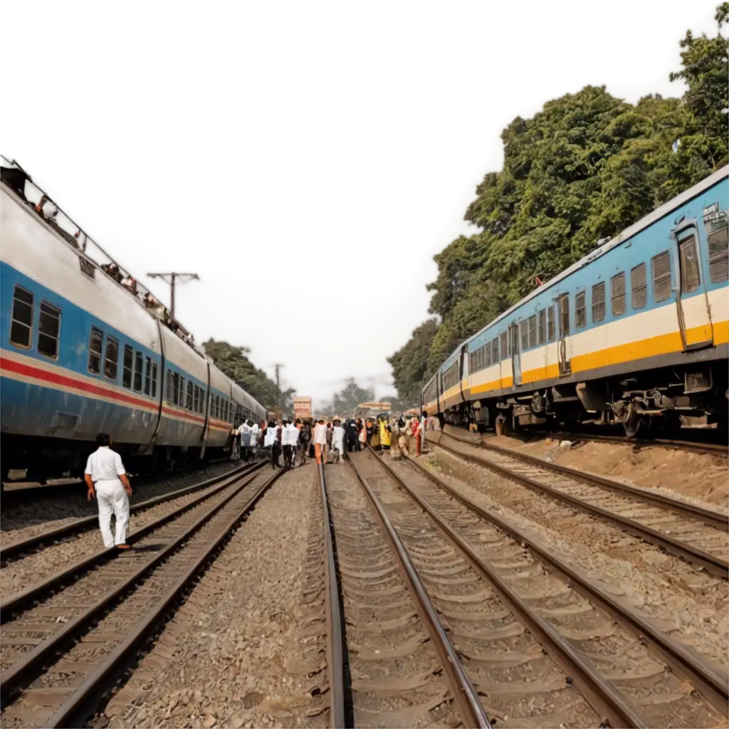 Intense-Train-Accident-Scene-in-India-HighQuality-PNG-Image-for-Dramatic-Visuals