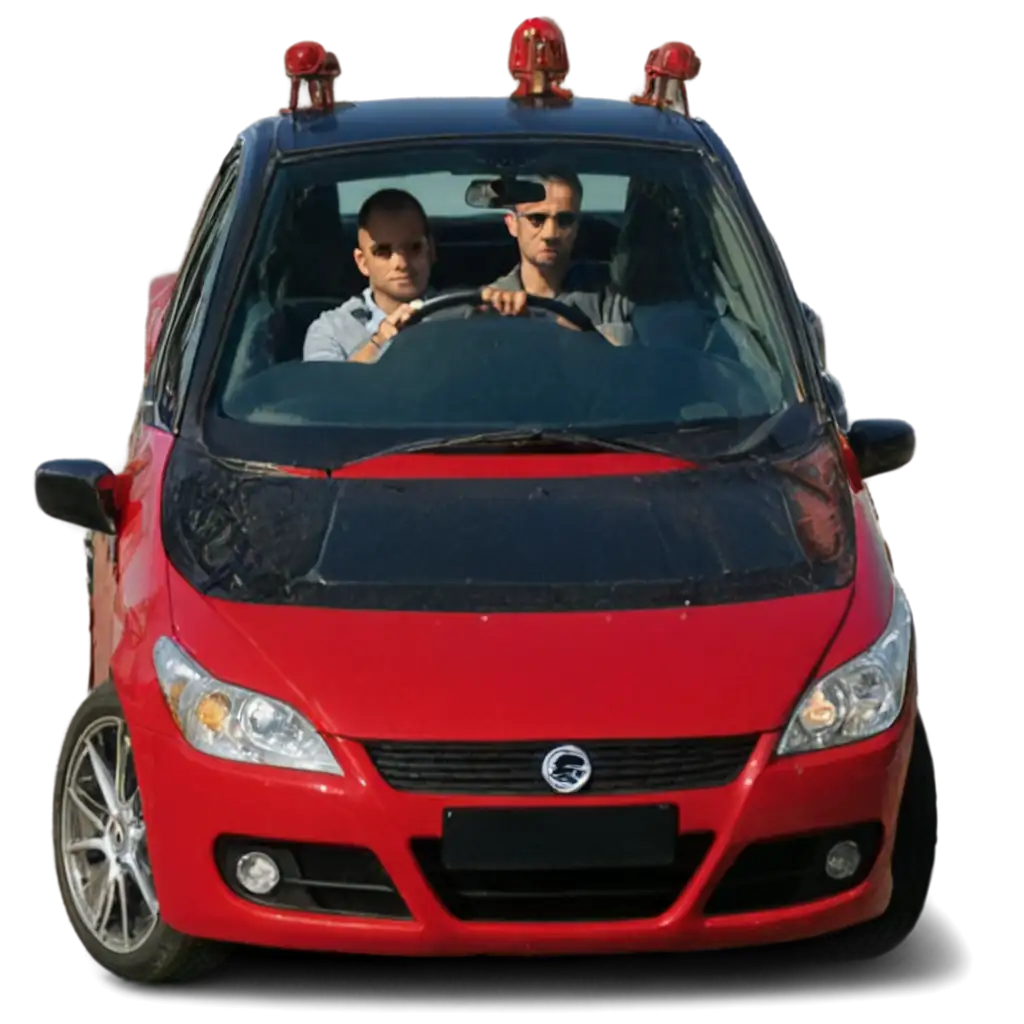 Man-Driving-Red-Car-PNG-HighQuality-Transparent-Image-for-Multiple-Uses