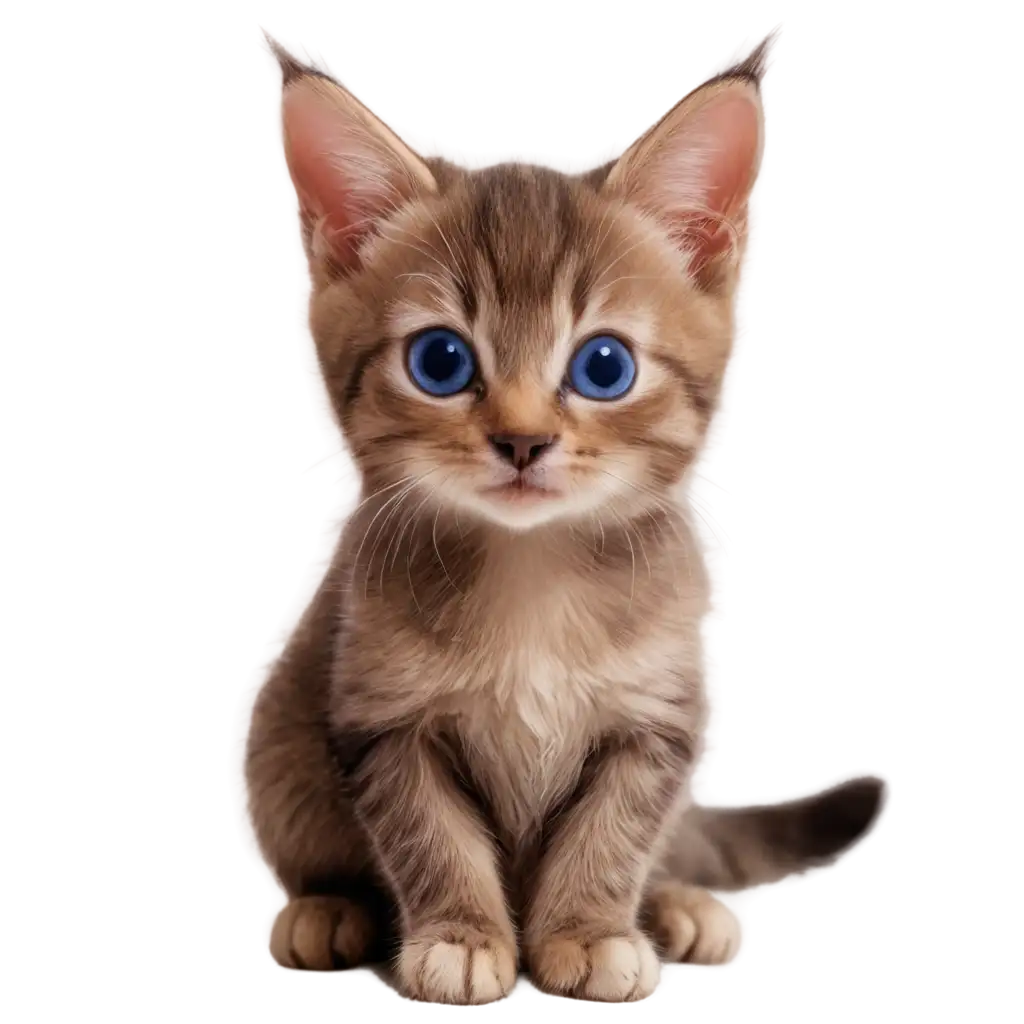 Adorable-PNG-Image-of-a-Cute-Cat-AIGenerated-Art-for-Online-Delight