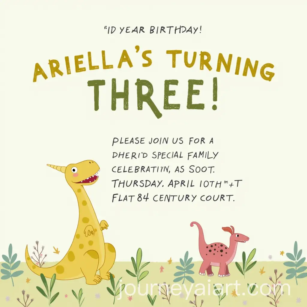 DinosaurThemed-Birthday-Card-for-3YearOld-Girl
