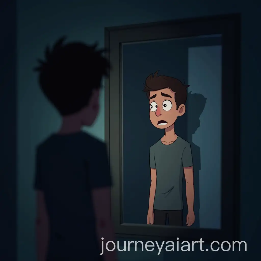 Young-Man-Reflecting-on-SelfAI-Image-Prompt-ExpansionDoubt-in-Dark-Room-with-Moody-Lighting