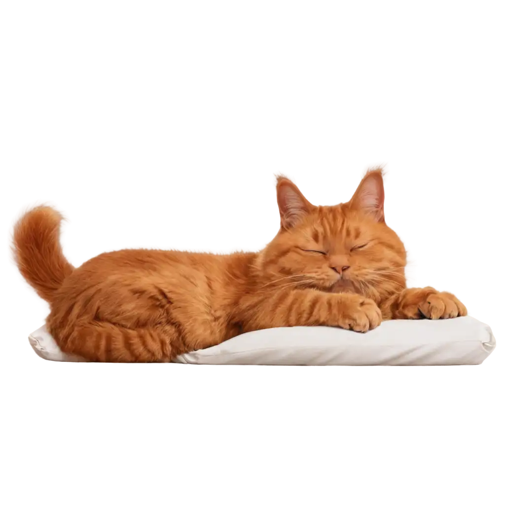 Garfield-Sleeping-Soundly-PNG-Image-for-Instagram-Story-HighQuality-Cartoon-Format