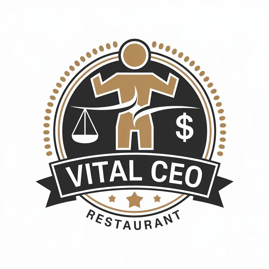 LOGO-Design-for-Vital-CEO-Health-Weight-Loss-and-Wealth-Symbolism