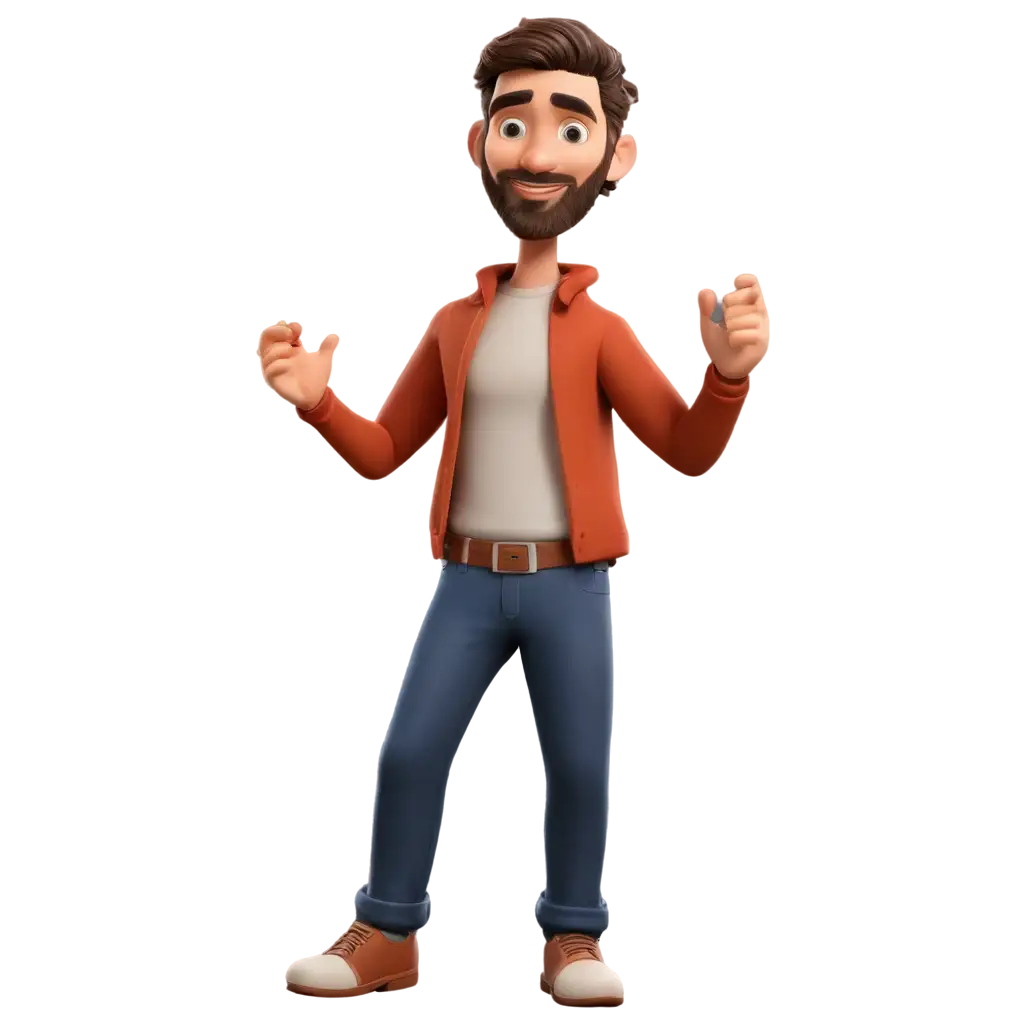 HighQuality-Cartoon-Man-PNG-Image-for-Versatile-Digital-Use