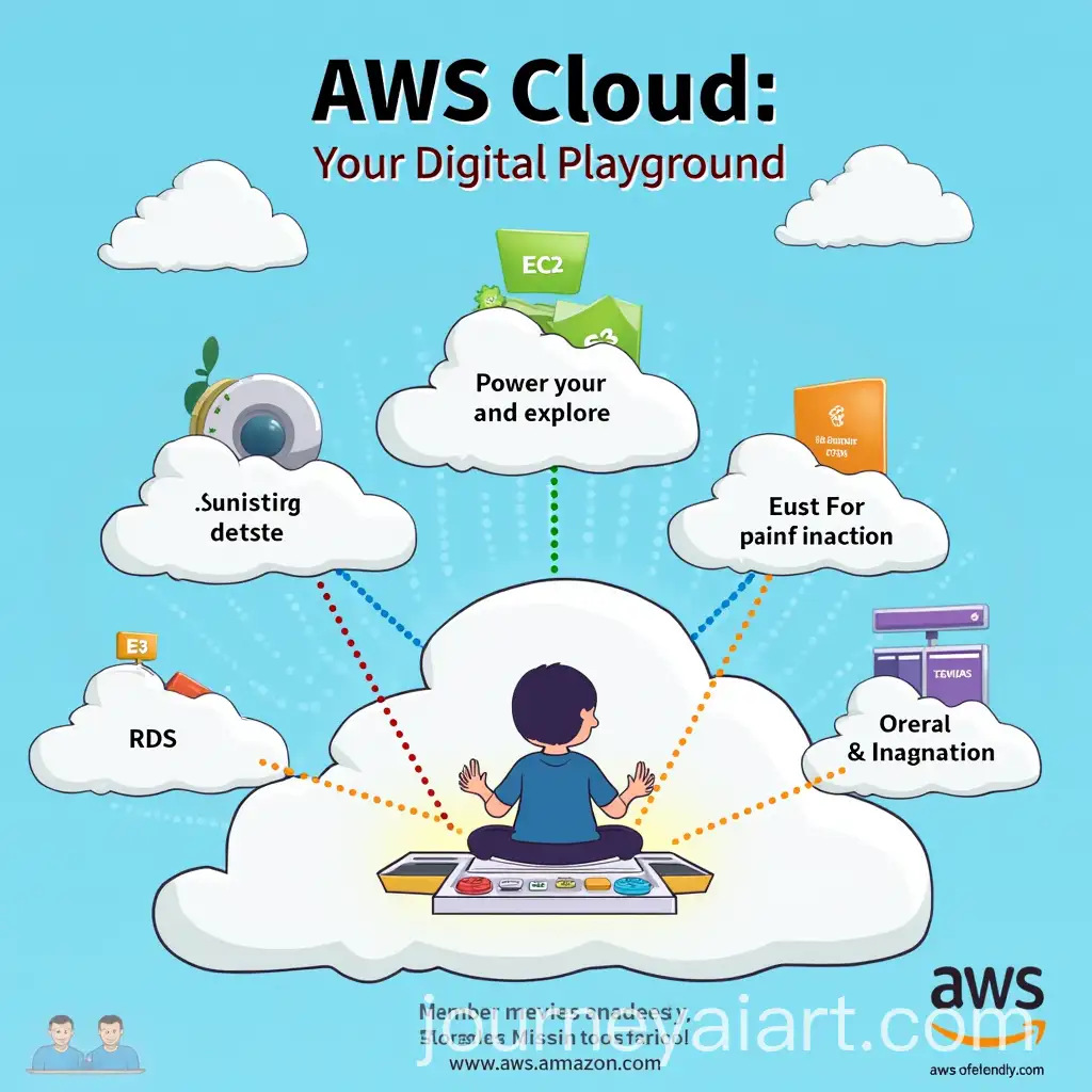Child-Playing-on-CloudShaped-Console-with-AWS-Services