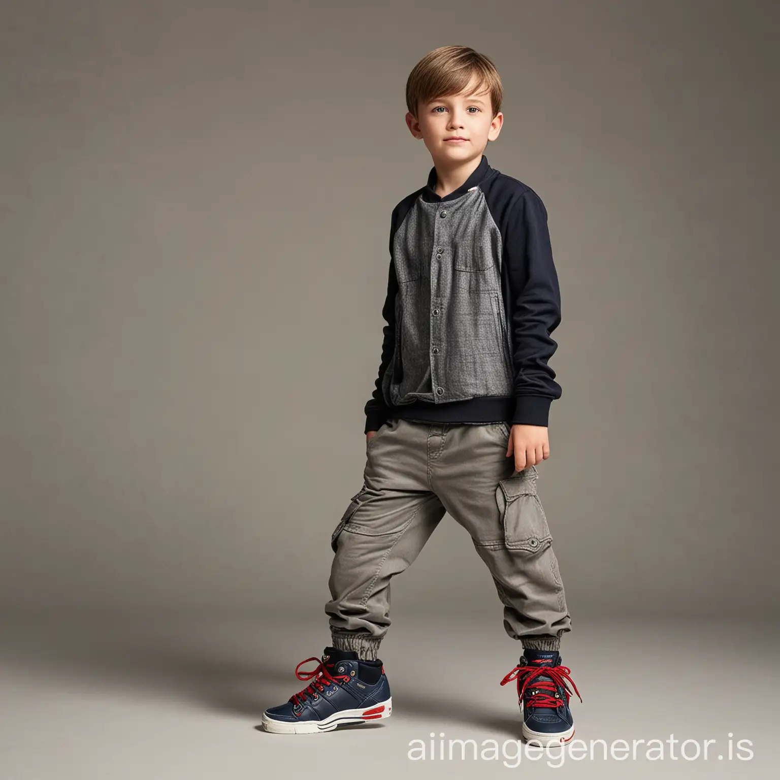 10YearOld-Boy-Modeling-Stylish-Sneakers-in-Urban-Setting