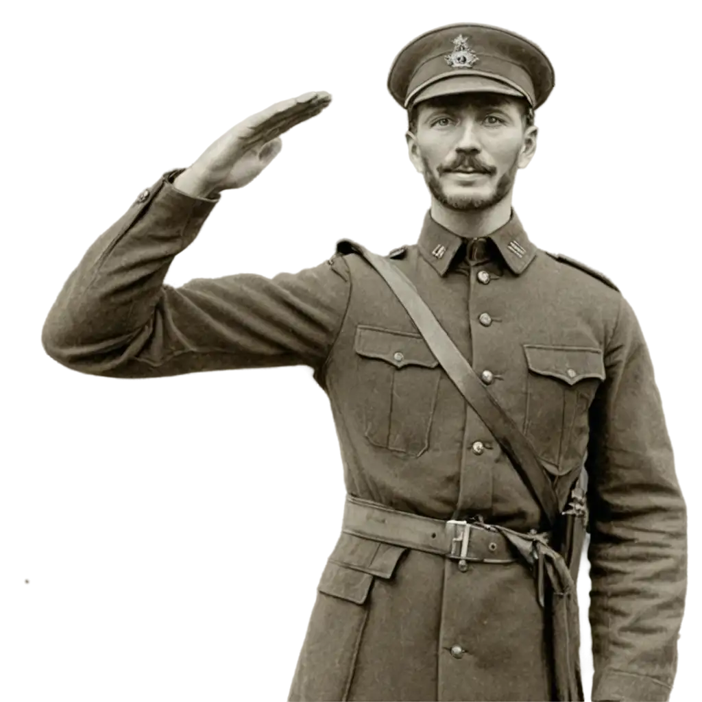 A-Soldier-Saluting-Florence-Nightingale-HighQuality-PNG-Image-for-Historical-Tribute