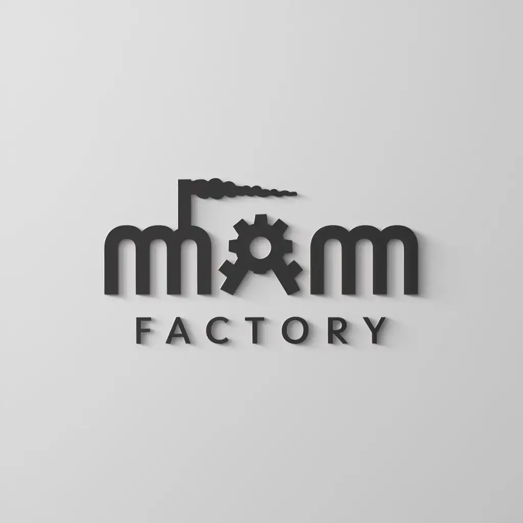 LOGO-Design-for-Factory-Industrial-MAM-Symbol-on-Clear-Background