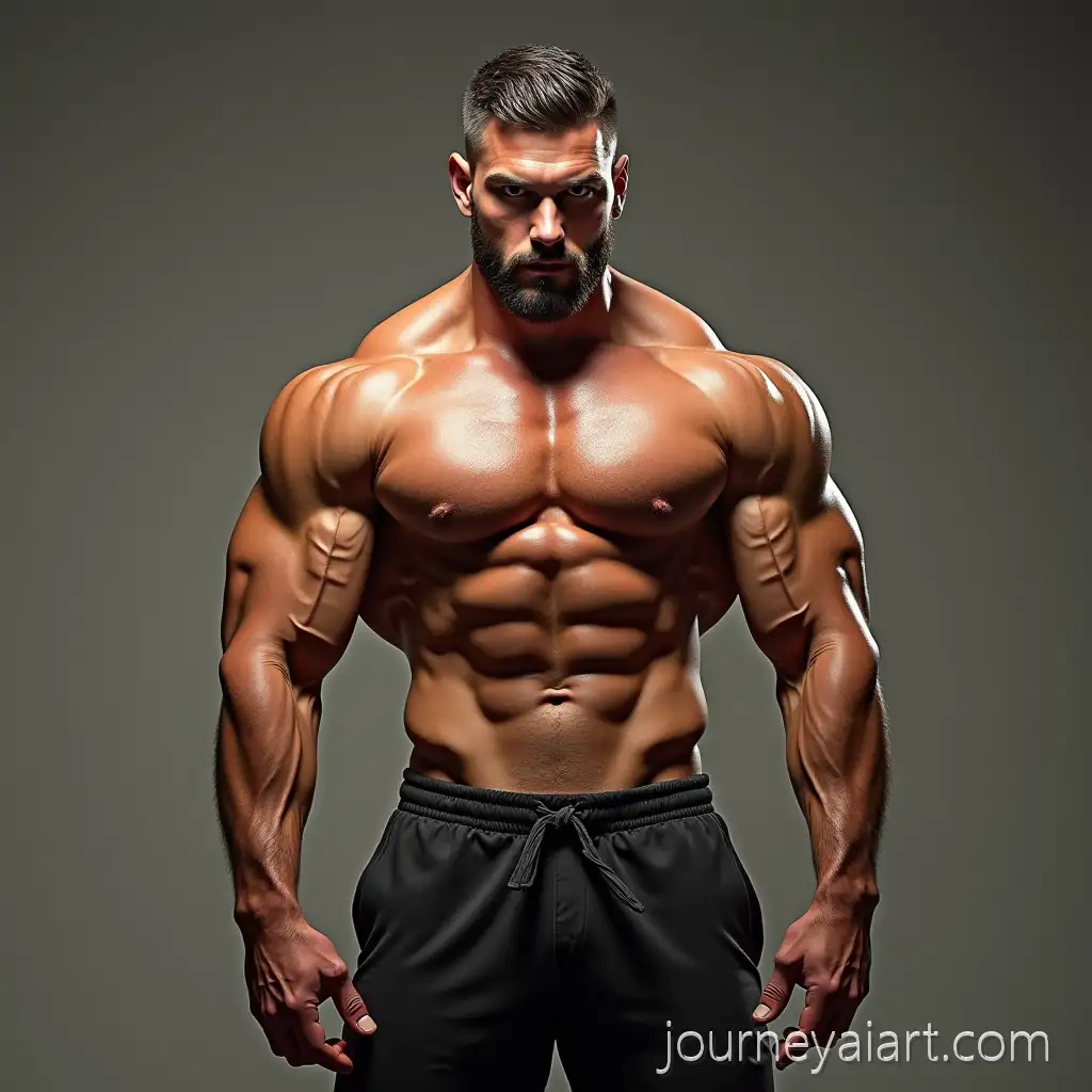 Muscular-Man-in-BaraAI-Image-Prompt-Expansion-Style-with-Defined-Physique