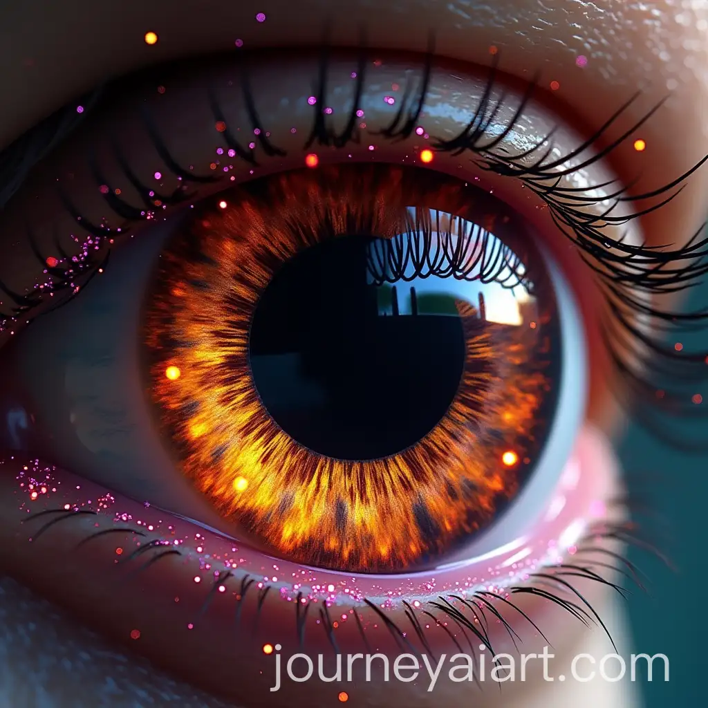 CloseUp-of-a-Beautiful-Eye-with-Vibrant-Floating-Colorful-Dots