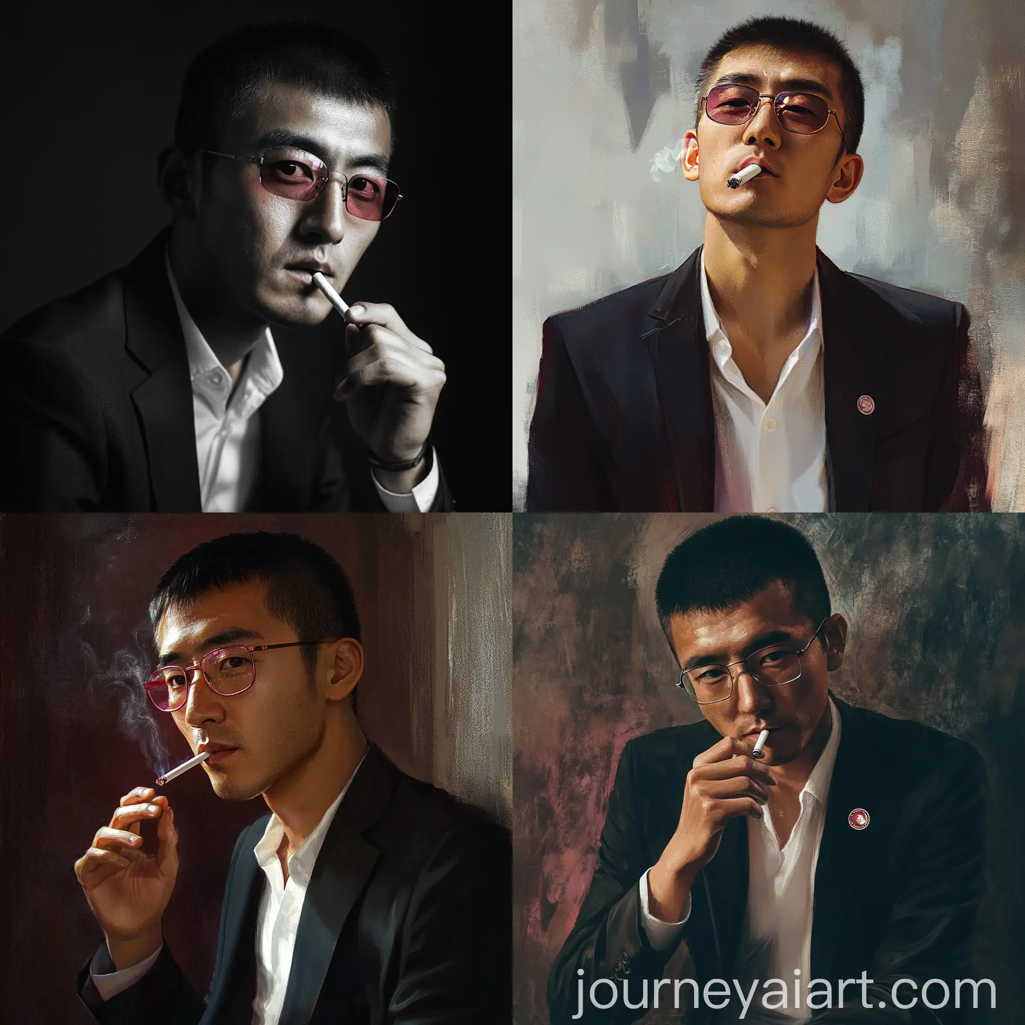 Stylish-Man-Smoking-a-Cigarette