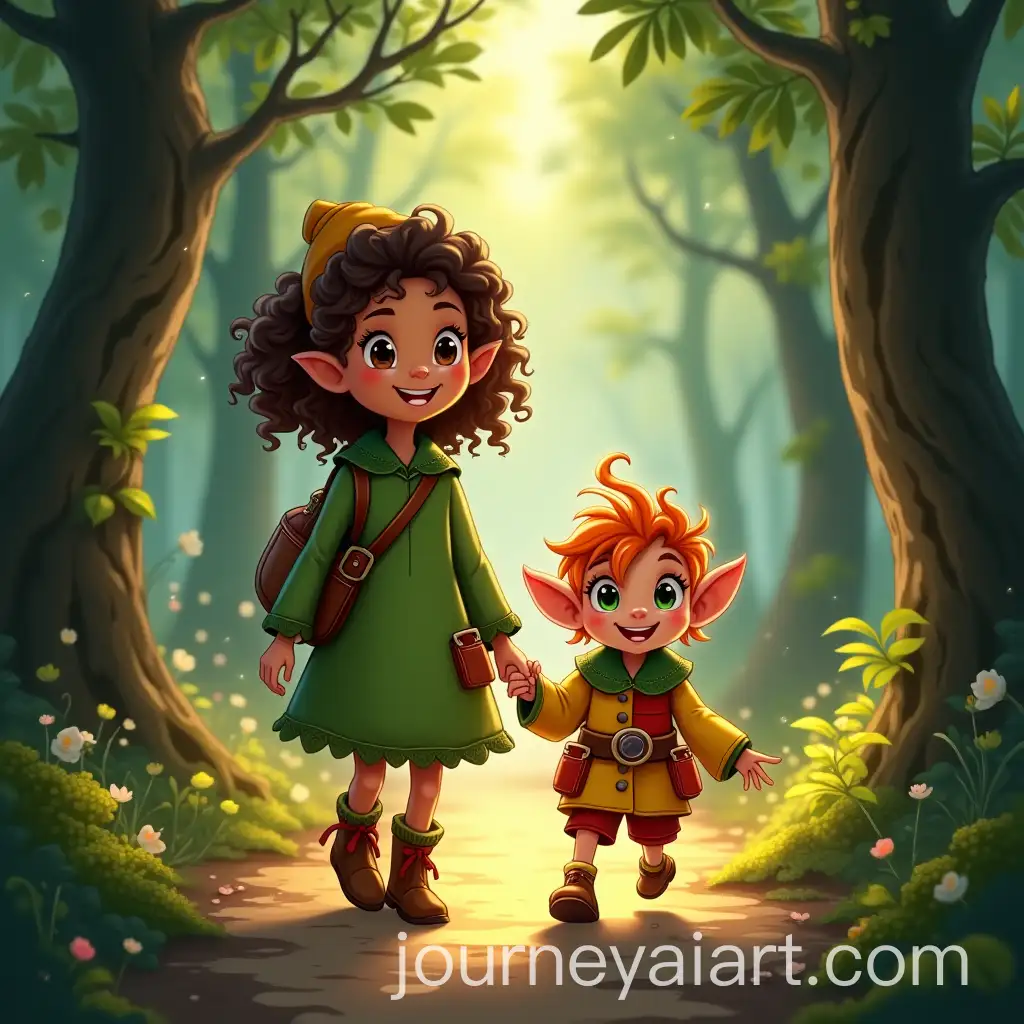 Lila-and-Pips-Magical-Adventure-in-a-Glowing-Forest