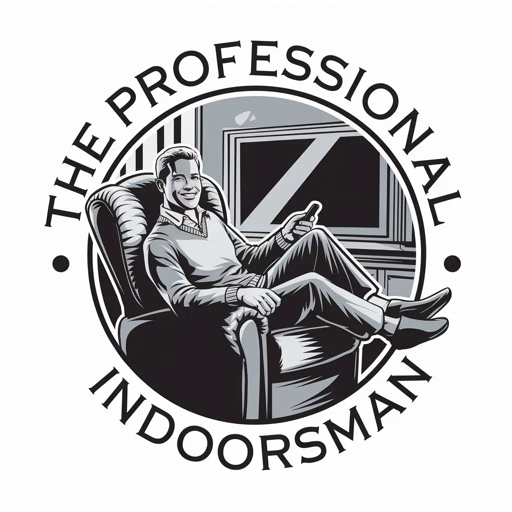 LOGO Design for The Professional Indoorsman Cozy Recliner Relaxed Vibes for Legal Industry