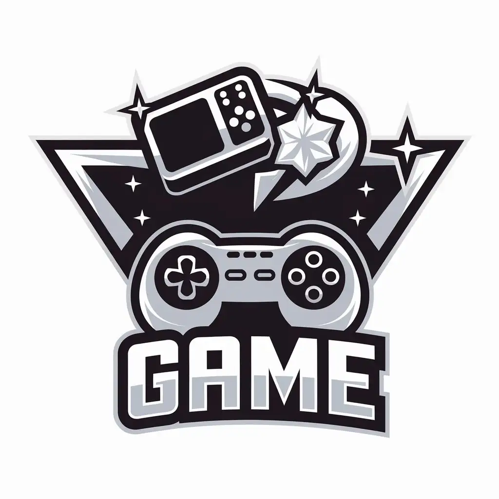 LOGO Design for GAME Game Consoles Gamepads and Glitz with Moderate Style