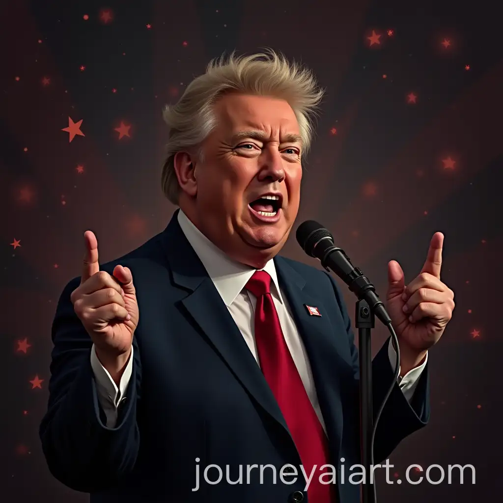 Donald-Trump-Singing-a-Song-in-a-Unique-Scene