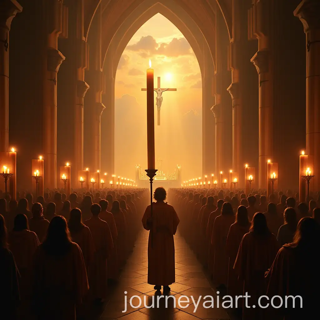 Church-of-the-Ascension-with-Christ-Coming-Out-of-the-Tomb-and-Candlelight-Celebration