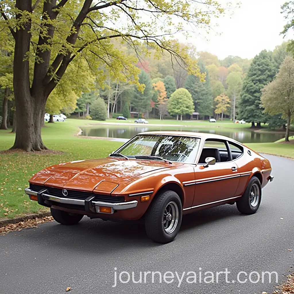 1973-Toyota-Celica-Fastback-Coupe-Silhouette-from-Rear-View