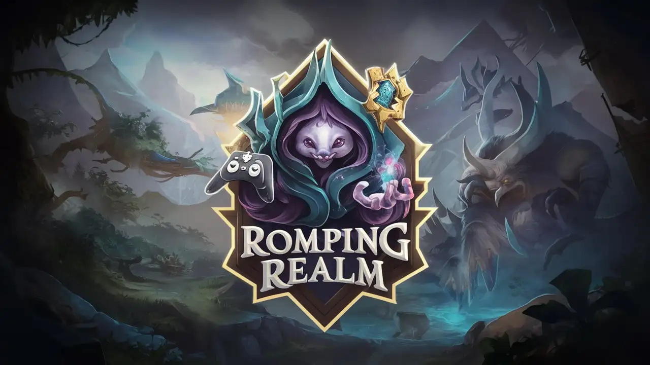 Enigmatic Game Studio Logo Romping Realm