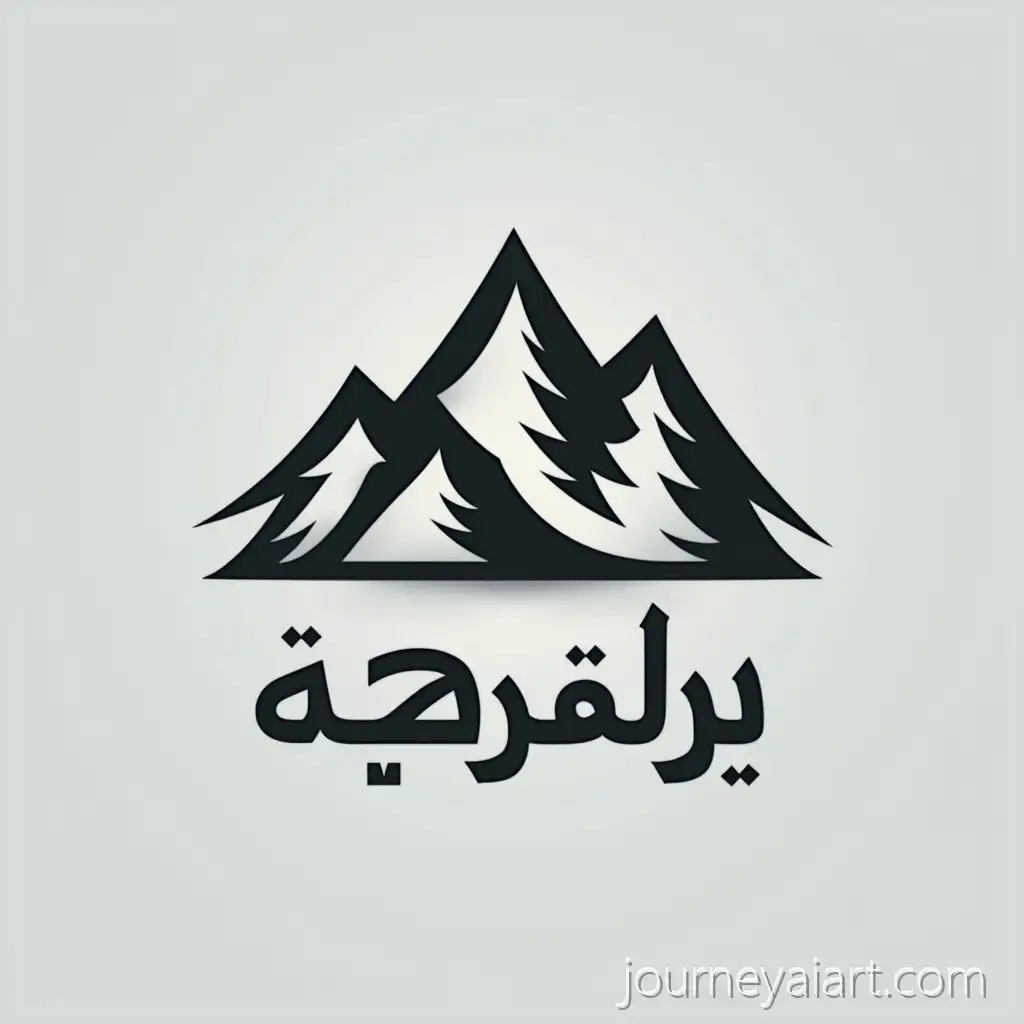 Mountain-Climbing-Channel-Logo-Inspired-by-Al-Jazeera-Design-in-Arabic