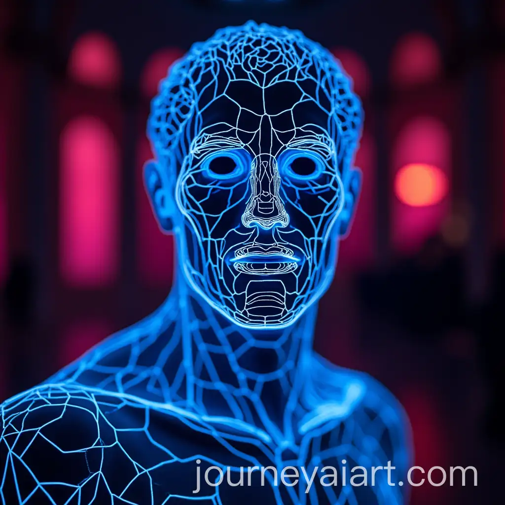 Modern-Neon-Interpretation-of-Oedipus-in-a-Blacklight-Theater