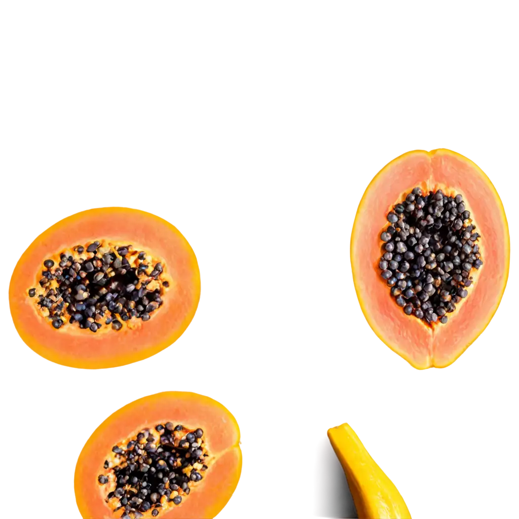 HighQuality-Papaya-PNG-Image-for-Versatile-Use