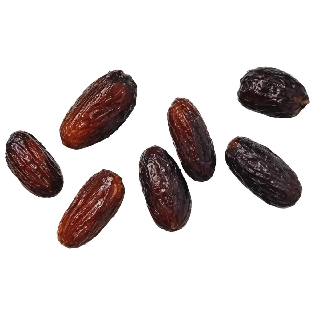 Sukkari-Mufattal-Dates-PNG-HighQuality-Image-for-Culinary-and-Marketing-Use